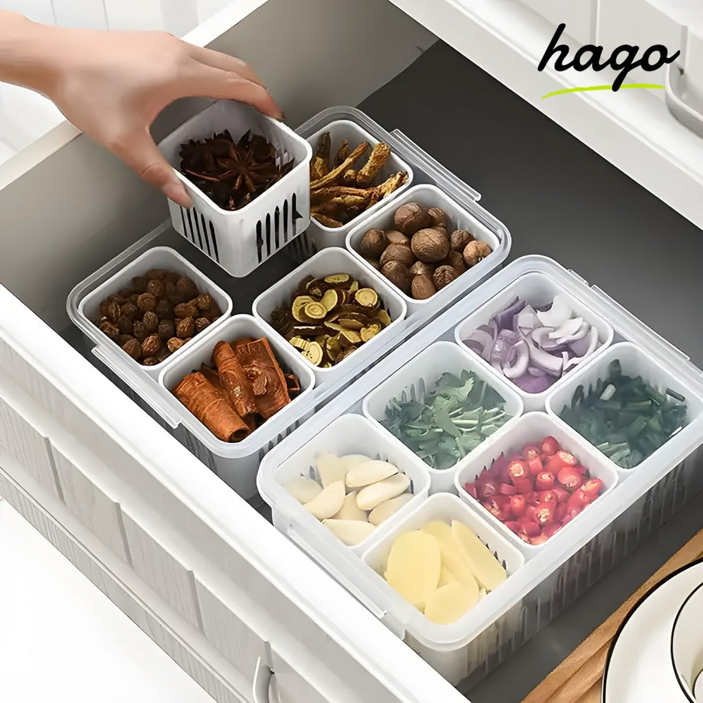 FreshNest Refrigerator Organizer Box 1200 ML